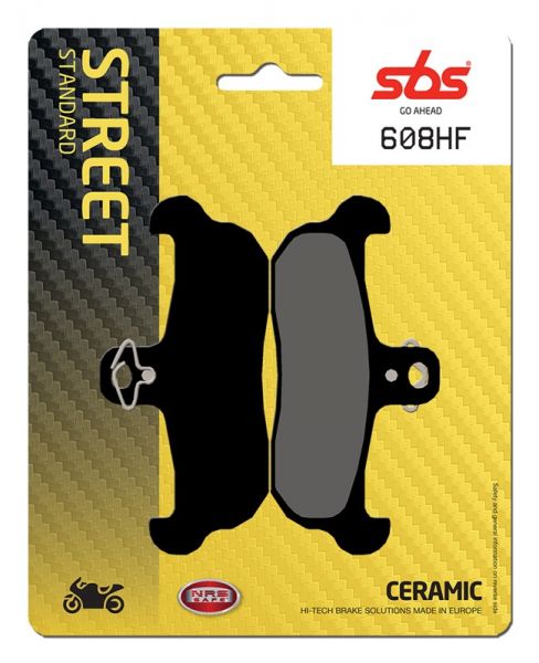 Bremsbelag SBS 608HF Street Ceramic