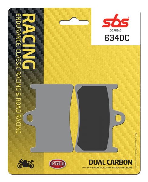 Racing Bremsbelag SBS 634 DC Dual Carbon