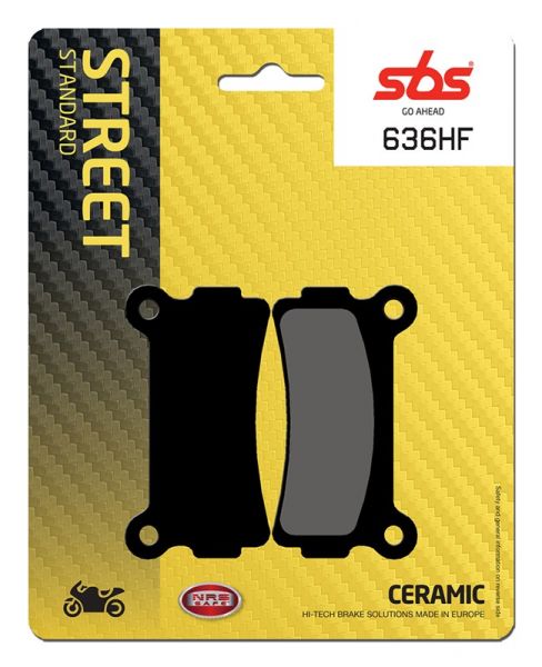 Bremsbelag SBS 636HF Street Ceramic