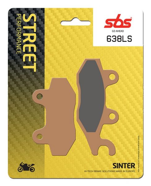 Bremsbelag SBS 638LS Street Sintermetall Bremsbelag SBS 638LS Street Sintermetall