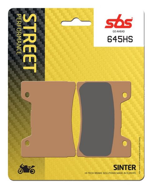 Bremsbelag SBS 645HS Streetexcel Sintermetall