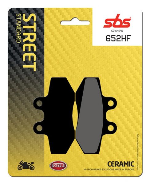 Bremsbelag SBS 652HF Street Ceramic