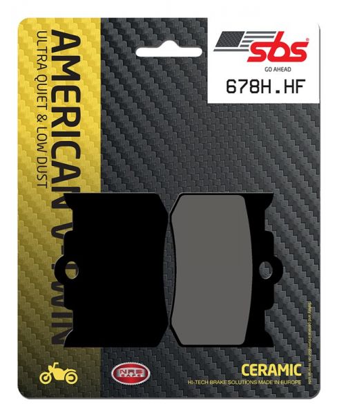 Bremsbelag SBS 678H HF Street High Power Ceramic