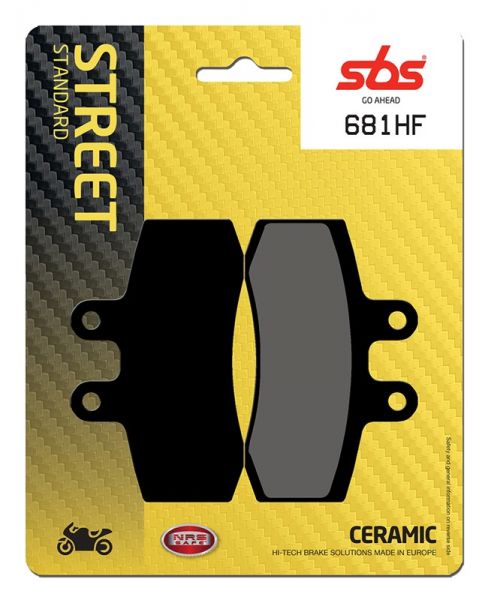 Bremsbelag SBS 681HF Street Ceramic