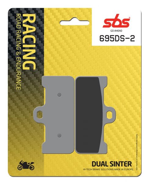 Racing Bremsbelag SBS 634 DS Dual Sinter