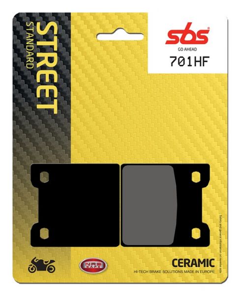 Bremsbelag SBS 701HF Street Ceramic