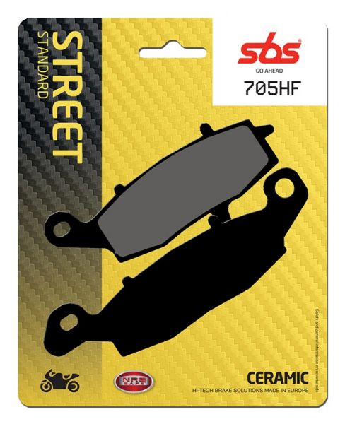 Bremsbelag SBS 705HF Street Ceramic