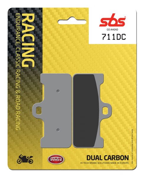 Racing Bremsbelag SBS 711 DC Dual Carbon