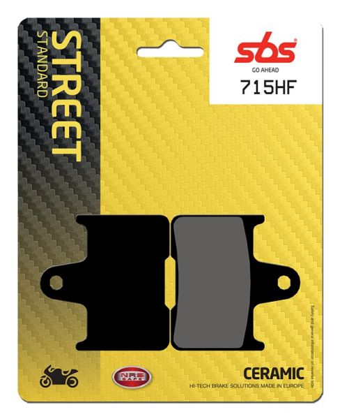 Bremsbelag SBS 715HF Street Ceramic