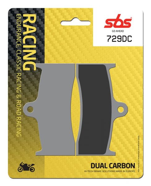 Racing Bremsbelag SBS 729 DC Dual Carbon