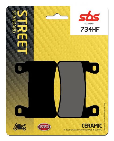 Bremsbelag SBS 734HF Street Ceramic