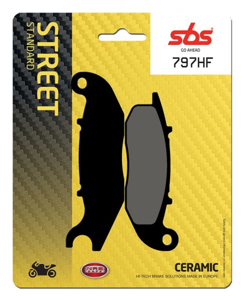 Bremsbelag SBS 797HF Street Ceramic