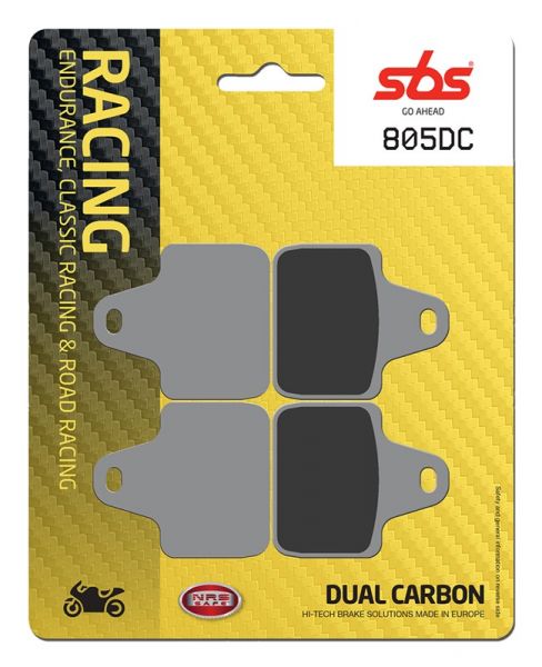 Racing Bremsbelag SBS 805 DC Dual Carbon