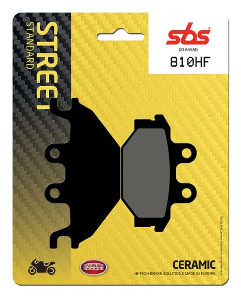 Bremsbelag SBS 810HF Street Ceramic