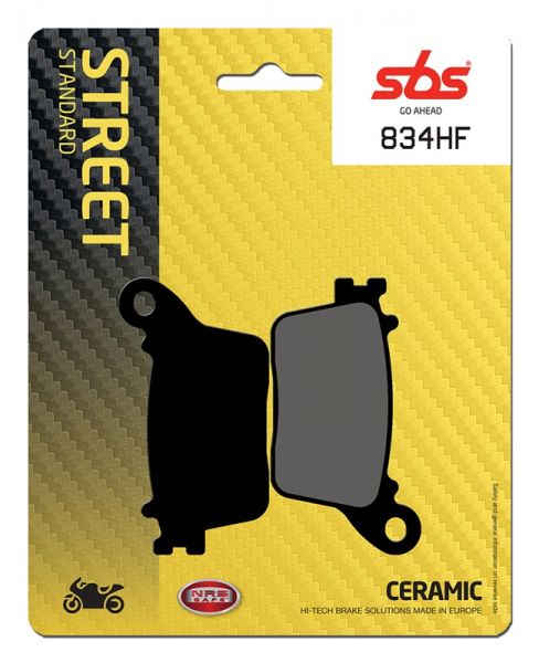 Bremsbelag SBS 834HF Street Ceramic