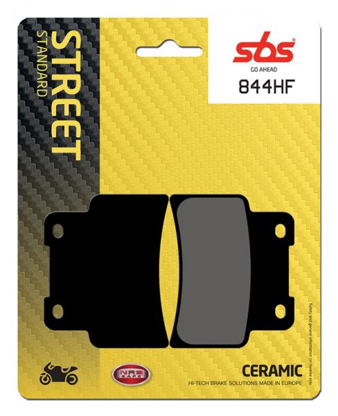 Bremsbelag SBS 844HF Street Ceramic