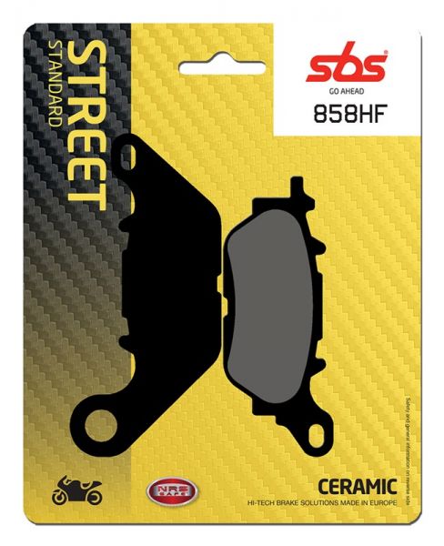 Bremsbelag SBS 858HF Street Ceramic