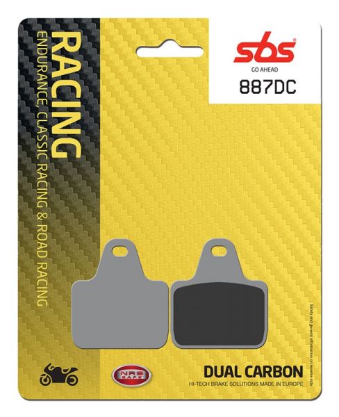 Racing Bremsbelag SBS 887 DC Dual Carbon