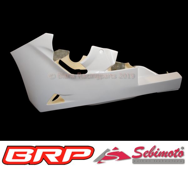 Honda CBR 1000RR ab 2017 SC77 Sebimoto Unterteil geschlossen für Arrow Auspuffanlage Lower part close