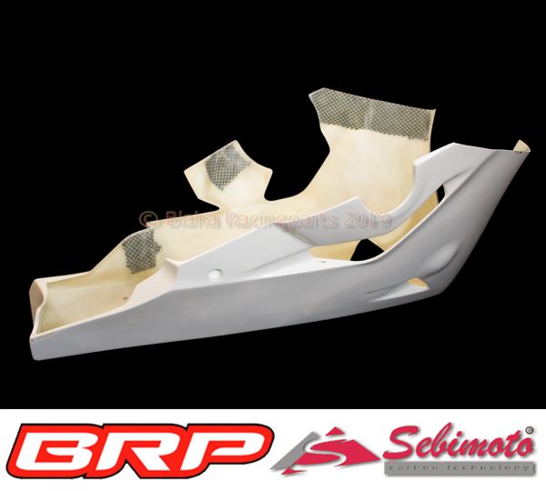 Honda CBR 1000RR ab 2017 SC77 Sebimoto Unterteil geschlossen für Arrow Auspuffanlage Lower part close