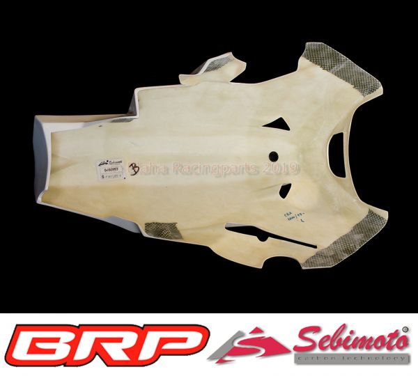 Honda CBR 1000RR ab 2017 SC77 Sebimoto Unterteil geschlossen für Arrow Auspuffanlage Lower part close