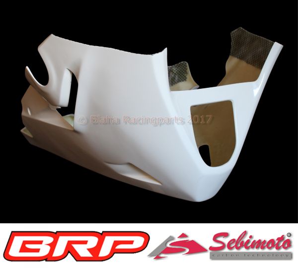 Honda CBR 1000RR ab 2017 Sebimoto Rennverkleidung 2 teilig Höcker offene Sitzfläche für Originalsitz für Arrow Auspuffanlage Racing Fairing 2 parts tailsection open for original seat for Arrow exhaust