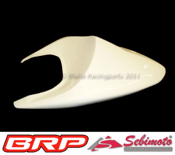 Kawasaki ZX 10R  2006 - 2007 Sebimoto Rennverkleidung 2 teilig und Höcker offen für Originalsitz - Fairing 2 parts and tailsection open for original seat