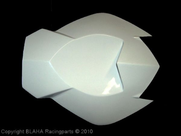 BMW S 1000RR 2009-2011 Sebimoto Rennverkleidung 2 tlg. Unterteil für Racing Auspuffanlage + Höcker offen Luftrohr Höcker-Vorderteil und Platte