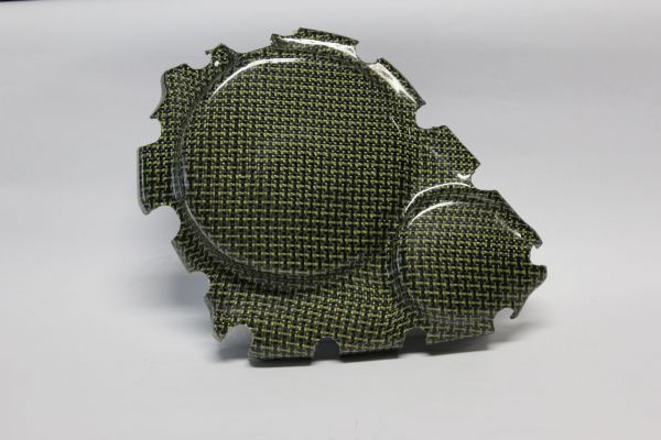 Suzuki GSX-R 600 2008-2010 und 750 2008-2010 Sebimoto Motordeckel rechts Kupplungsdeckel Carbon