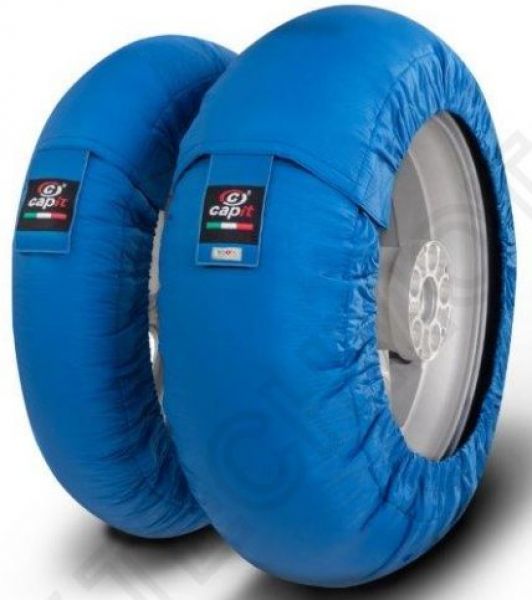 Capit Reifenwärmer Suprema Spina Mini GP  vorne 100/90 -12"  hinten 120/80-12"  -  12 Zoll tyre warmers