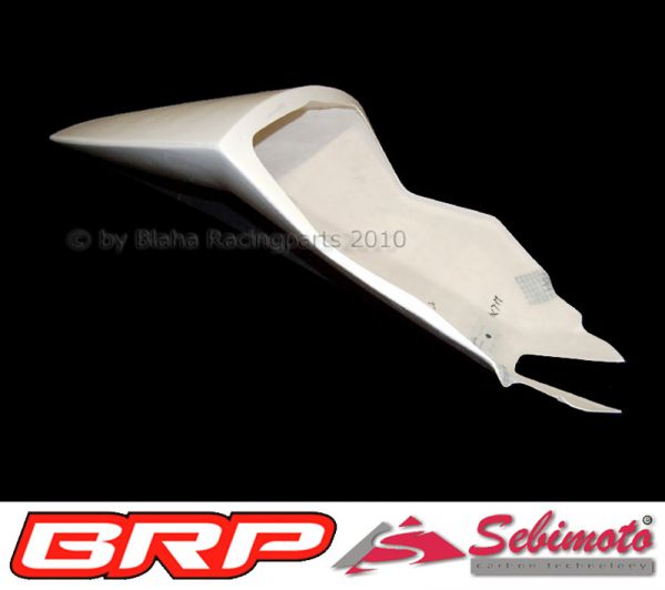 KTM RC 8R Sebimoto Rennverkleidung 2 teilig Höcker offene Sitzfläche für Sitzplatte SX 002219  Fairing 2 parts tailsection open for seatplate SX 002219