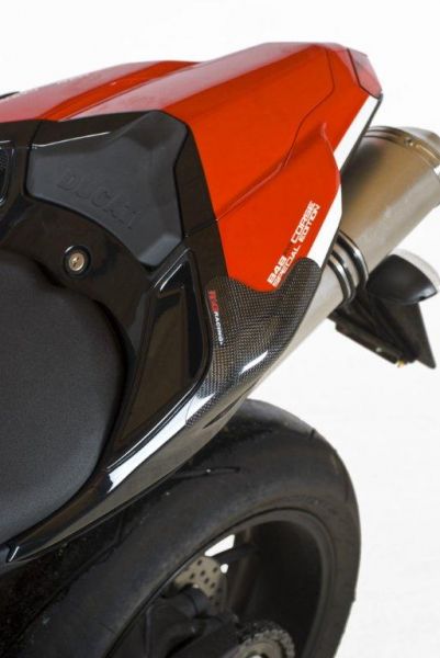 R&G Ducati 848 1098 und 1198 Carbon Heckprotektor