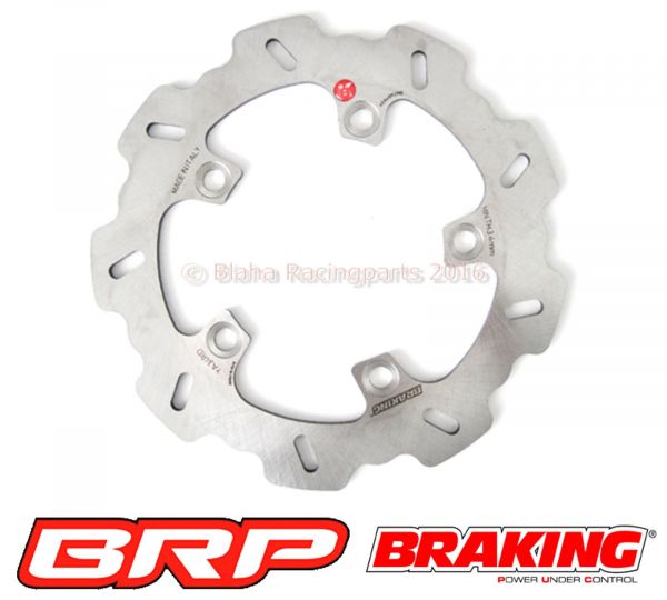 Yamaha YZF 600 R6 ab 2003  YZF 1000 R1 ab 2004 MT 10 Braking Wave Bremsscheibe hinten Rear brake disks