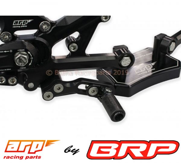 Fußrastenanlage ARP für Yamaha R6 (17-25)  RX-Serie