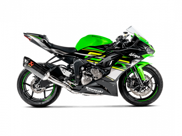 Akrapovic Racing Line Carbon komplett Anlage Kawasaki ZX6R 2009 bis 2020 und ZX6R 636 2013 bis 2020
