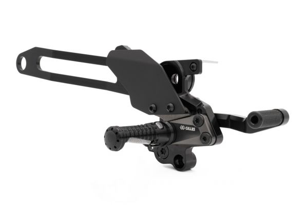 GILLES AS31GT3 Fußrastenanlage schwarz für Honda MSX125 Grom 2022-   (AS31GT3-H16-B)