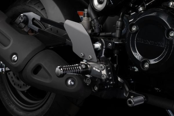 GILLES AS31GT3 Fußrastenanlage schwarz für Honda MSX125 Grom 2022-   (AS31GT3-H16-B)