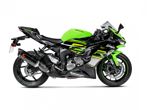 Akrapovic Slip-On Line Carbon Kawasaki Zx6R 2009 bis 2020 und ZX6R 636 2013 bis 2020