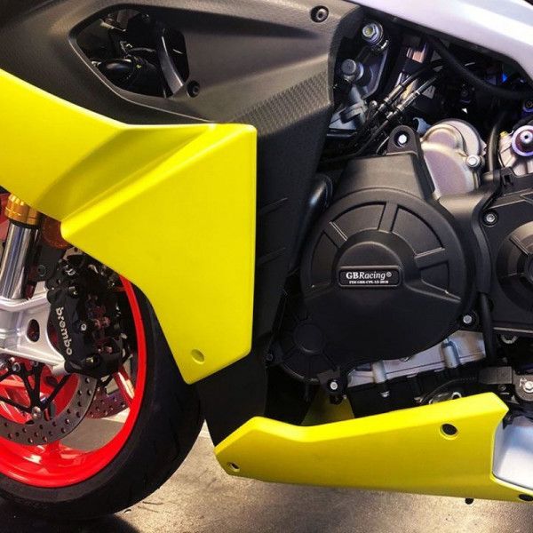 GBRacing Motordeckelschützer Satz Aprilia RS660 2021 GB Racing Protektor Enginecover protection set