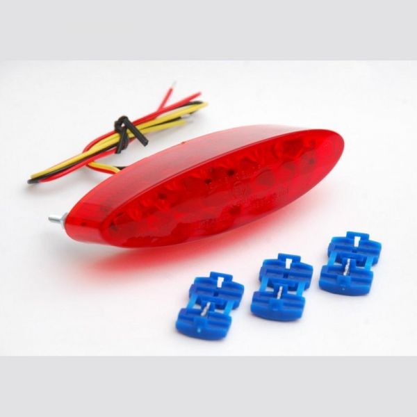 R&G Racing Kennzeichenhalter LED Rücklicht rot