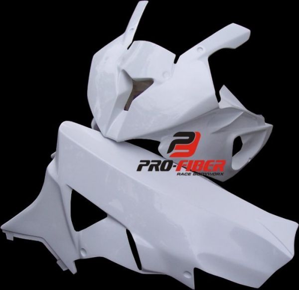 BMW S1000 RR 2009-2011  PRO-FIBER  GFK Race Frontverkleidung