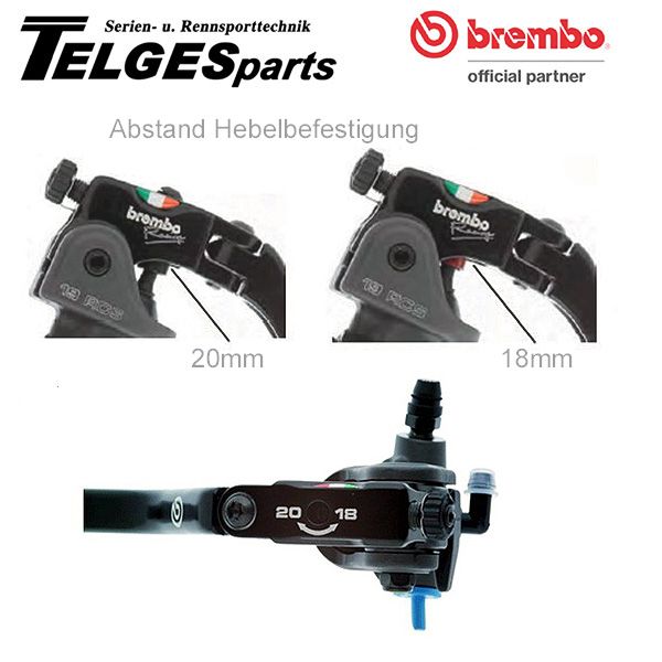 Radiale Handbremspumpe Brembo 19 RCS  (110A26310)