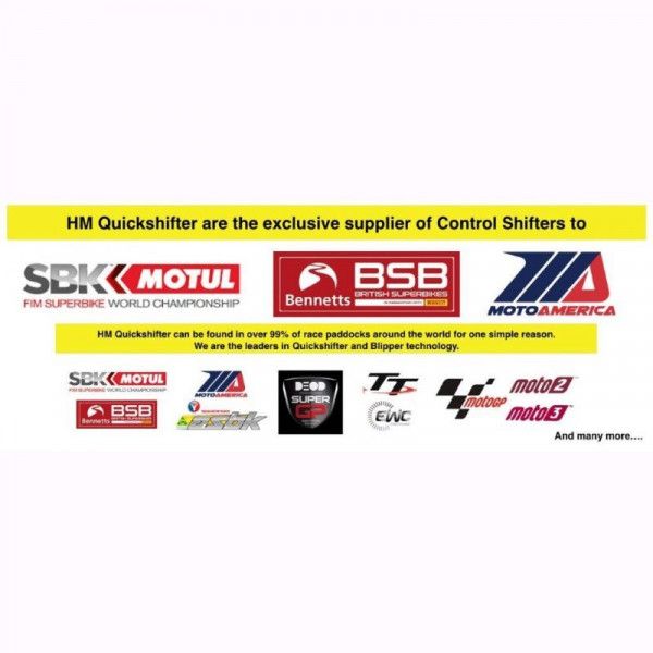 HM SEAMLESS Voll Einstellbarer Quickshifter Aprilia RSV 4 2009-2016 / Tuono V4 2011-2016