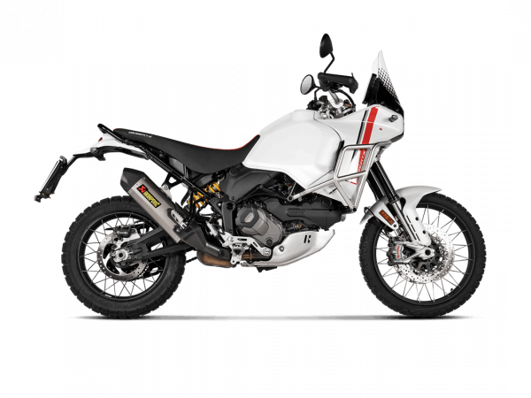 Akrapovic DUCATI DESERTX 2021-2023 Slip-On Line (Titanium)