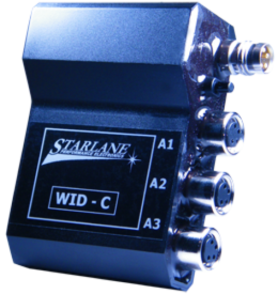 Starlane Funkdatenlogger für Laptimer Corsaro zum loggen des CAN Diagnoseport plus 3 analoger Kanäle Wireless data logger for laptimer Corsaro to log the CAN diagnose port additional three analoque channels