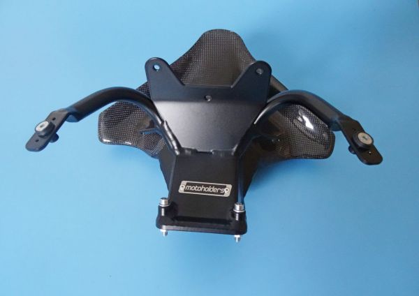 Ducati 899 1199 R Panigale Motoholders Alu Verkleidungshalter Racing für Serieninstrumente mit CFK Luftrohr fairing holder with carbon airduct