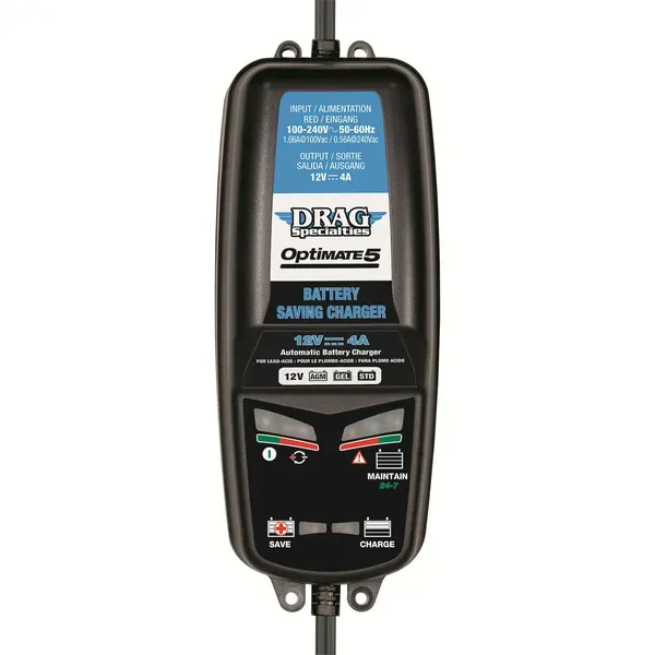 Drag Specialties OptiMate 5 EU – 6V/12V Batterieladegerät