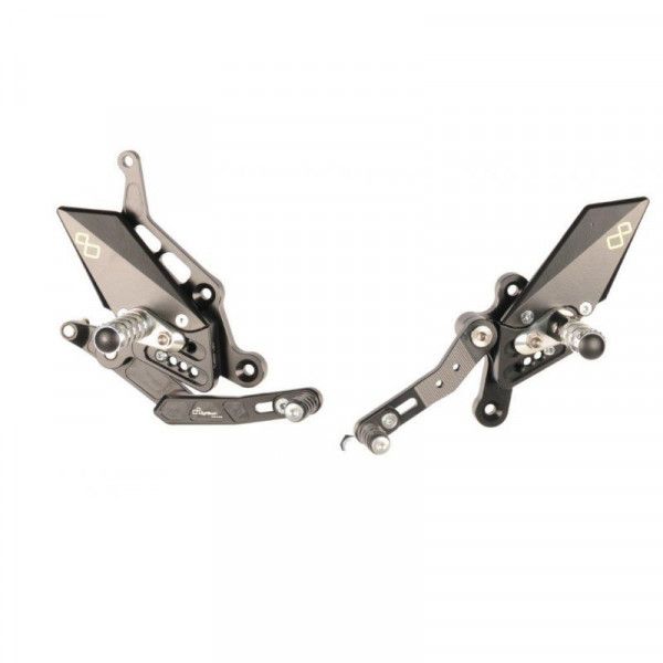 Lightech Fußrastenanlage Yamaha MT-07 2014- / MT-07 Tracer