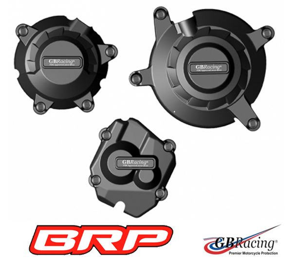 GBRacing Motordeckelschützer Satz Kawasaki ZX 10R ab 2011 GB Racing Protektor Enginecover protection set