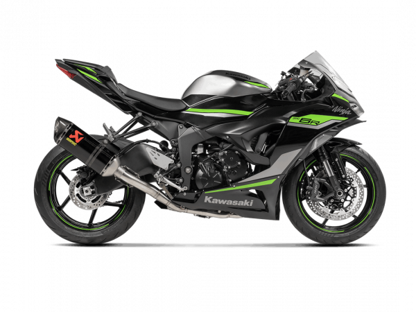 Akrapovic Schalldämpferhalterung (Carbon) für KAWASAKI NINJA ZX-6R 2009- 2024 und KAWASAKI NINJA Ninja ZX-6R 636 2013-2020
